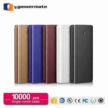 ShenZhen super capacitor phone cover portable charger power bank 10000mah with two USB